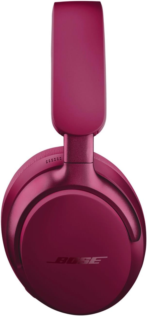Bose QuietComfort Ultra Bluetooth Headphones  Wireless Headphones with Spatial Audio  Over Ear Noise Cancelling with Mic  Up to 24 Hours of Playtime  Deep Plum - Limited Edition Color