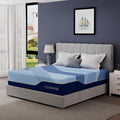 EGOHOME 14 Inch King Size Mattress in a Box, Copper Gel Memory Foam for Cool Sleep, Fiberglass-Free, Pressure Relieving, Medium Firm, CertiPUR-US Certified, 80''L x 76''W