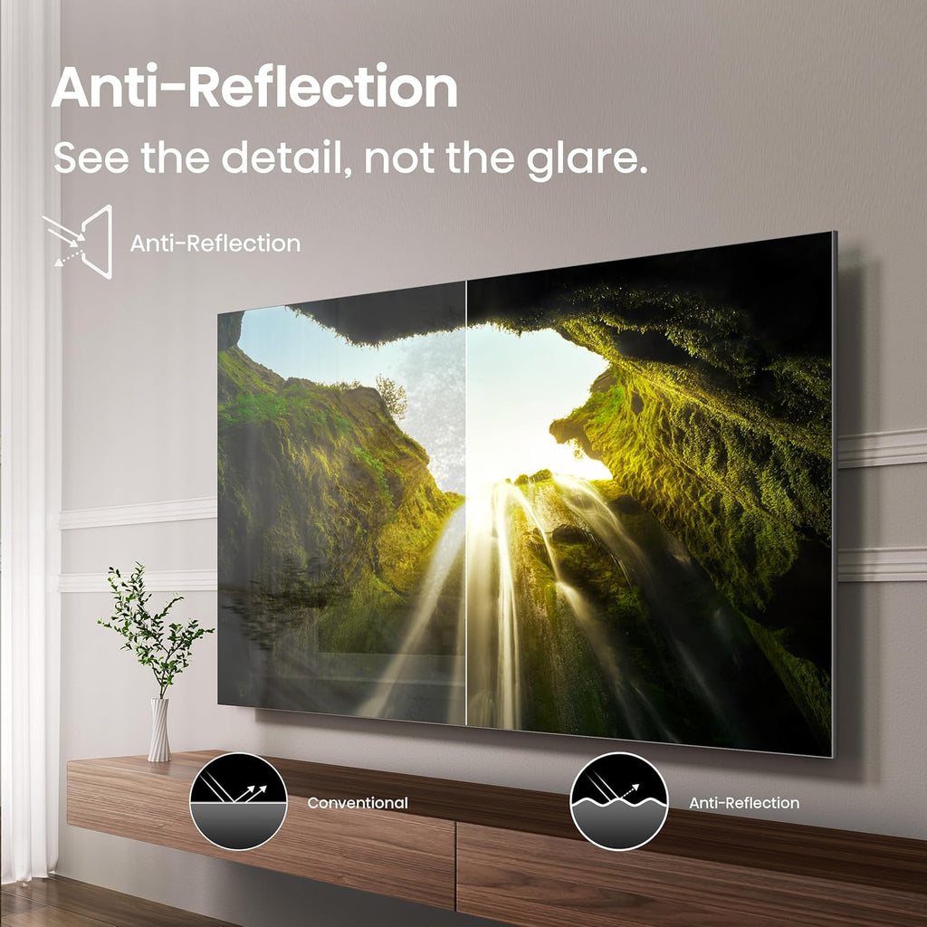Hisense 55" U7 Mini-LED ULED 4K UHD Best Premium Gaming Google Smart TV (55U75QG  2025 Model) - QLED  Native 165Hz  VRR 288  Up to 3000 Nits  HDR10+  Dolby Vision IQ · Atmos  IMAX Enhanced  2.1.2 Ch