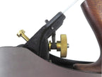 Taytools 469614 Smoothing Bench Hand Plane #4, 9-3/4 Inch Sole, Ductile Cast Body, Lapped Sides and Bottom, Blade RHC 55-60, Sapele Handle and Tote