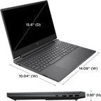 HP Victus 15 Gaming Laptop  15.6" FHD 144Hz Display  AMD Ryzen 5 7535HS  16GB DDR5 RAM  1TB PCIe M.2 SSD  NVIDIA GeForce RTX 2050  HDMI  Webcam  Backlit Keyboard  Wi-Fi 6  Windows 11 Home  Silver