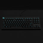 Logitech G PRO Mechanical Gaming Keyboard, Ultra Portable Tenkeyless Design, Detachable Micro USB Cable, 16.8 Million Color LIGHTSYNC RGB Backlit Keys
