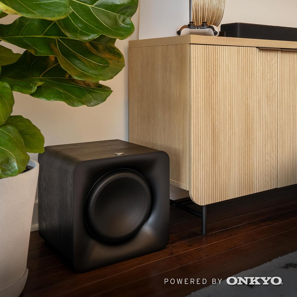 Klipsch Flexus Sound System: CORE 200 Sound Bar  10" SUB 100 Subwoofer  Powered by Onkyo with Bluetooth  Dolby Atmos and Custom Tuned Bass - Black
