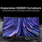 Deco Gear 39" Curved Widescreen Gaming Monitor | 2560x1440 | 1ms MPRT | 165 Hz | 16:9 | HDR400 | 4000:1 | 1 x HDMI | 1 x DisplayPort - Limited Black Edition