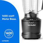 nutribullet SmartSense Blender Combo, 1400W, 64oz Pitcher, 32oz & 24oz Cups, 5-Speed, Smoothies, Ice and Frozen Fruit, Nut Milk, Soup, Gunmetal Gray, NBF50700