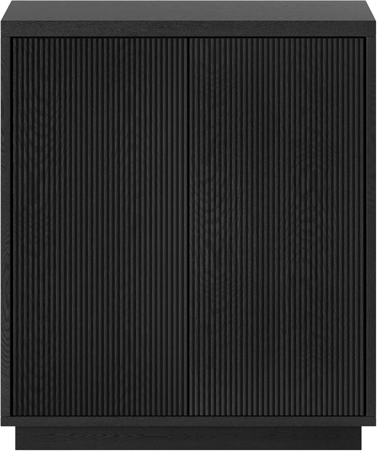 Henn&Hart Alston Accent Cabinet, 28" Wide, Black Grain