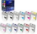 PFI106 Ink Cartridge Set PFI-106 Remanufactured Ink Tank for Canon imagePROGRAF iPF6300 iPF6300S iPF6350 iPF6400 iPF6400S iPF6400SE iPF6450 (12Pack  MBK BK PGY C M Y PM PC BL GR RED GY)