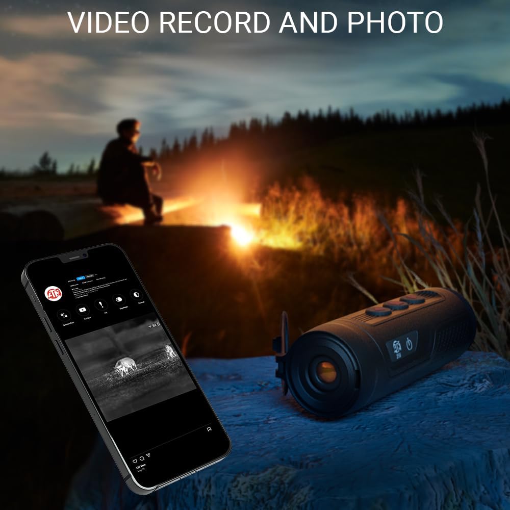 ATN BlazeSeeker-207 Thermal Imaging Monocular 256x192; 1-8.8X 12 Micron