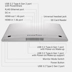 Dell 24 All-in-One Desktop ec24250-23.8-inch FHD Display  Intel Core 3 Processor 100U  Intel Graphics  8GB DDR5 RAM  512GB SSD  Windows 11 Home  Onsite Service+6 Months Retail Migrate - White