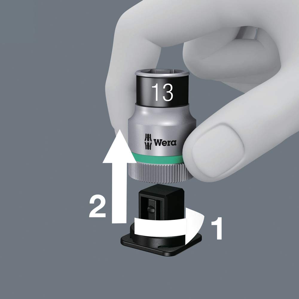 Wera 05003882001 Belt 3 Torx Hf Bitnuss/Set Torx with Holding Function