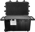 Eylar XXXL 32" Transport Roller Gear  Camera  Tools  Equipment Hard Case Waterproof w/Foam (Black)
