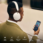 Sonos Ace | Noise Cancelling Wireless Over-Ear Headphones with Bluetooth  30-Hour Battery Life  Spatial Audio  Dolby Atmos  Dynamic Head Tracking - Black