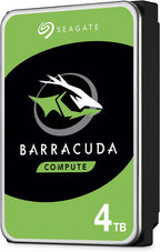 Seagate BarraCuda 4TB Internal Hard Drive HDD – 3.5 Inch Sata 6 Gb/s 5400 RPM 256MB Cache For Computer Desktop PC – Frustration Free Packaging ST4000DMZ04/DM004