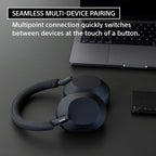 Sony WH-1000XM5 Premium Noise Canceling Headphones (Smoky Pink) with Free WF-C700N Truly Wireless Noise Canceling Earbuds (Black)