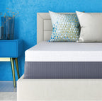 Cool Gel 12 Inch King Mattress Memory Foam Medium Firm, King Size Memory Foam Mattress Cooling, Made in the USA, 12" Depth with Pressure Relief, CertiPUR-US Certified No Fiberglass, CoolGel Bed