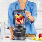 nutribullet Countertop Blender for Shakes, Smoothies, Food Prep, and Frozen Blending, 64 Ounces, 1200 Watt, Dark Gray NBF50400