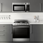 BLACK+DECKER EM044KB19 Over The Range Microwave Oven with One Touch, 1000 Watts, 400 CFM and Auto Cooking, OTR 1.9 Cu.ft