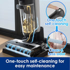 Tineco Floor ONE S7 PRO Cordless Wet Dry Vacuum Cleaner, Smart Floor Cleaner Mop for Hard Floors, Long Run Time, Dual-Sided Edge Cleaning, Self-Cleaning, Centrifugal Drying Process