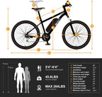 Eb5 Electric Bike 500W Motor 40Miles 20Mph