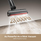 DREAME H15 Pro CarpetFlex Cordless Vacuum Mop, Wet Dry Vacuum Cleaner with Dual Brushes for Hard Floors & Carpet, Tangle-Free Hair-Cutting, 23kPa Suction, 180° Lie-Flat Floor Washer, 194°F Fast Drying