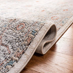 SAFAVIEH Oregon Collection Area Rug - 9' x 12', Grey & Ivory, Oriental Distressed Design, Non-Shedding & Easy Care, Ideal for High Traffic Areas in Living Room, Bedroom (ORE877F)
