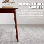 Dining Table Kitchen Table Dining Room Table Small Kitchen Table for Small Spaces Table Modern Home Furniture Dinner Table Rectangular (Dark Brown)