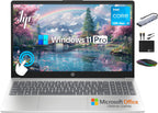 HP 2025 Business 15.6" HD Touch Laptop  6-Core Intel i3 Processor (Upto 4.4GHz)  16GB RAM  1TB Storage (512GB SSD+500GB Ext)  Long Battery  MarxsolAccessory  Lifetime Microsoft Office  Win 11 Pro