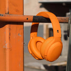 Skullcandy Crusher ANC 2 Wireless Over-Ear Bluetooth Headphones with Multi-Sensory Bass  Active Noise Cancelling  Up to 60 Hours Battery  Microphone for iPhone Android - Hazard