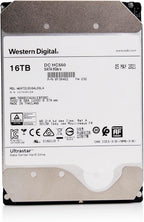 Western Digital Ultrastar DC HC550 WUH721816ALE6L4 0F38462 16TB 7 200 RPM SATA 6Gb/s CMR 512e Format 512MB Cache Helium Sealed 3.5-inch Enterprise HDD (Renewed)