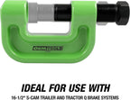OEMTOOLS 27090 Brake Anchor Pin Press, 10-Ton Capacity for S-Cam Brake Systems, No Hub Removal Brake Tool, High-Grade Steel, Compatible with 1/2" Impact Wrench