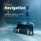 Dolphin Nautilus CC Plus Robotic Pool Vacuum Cleaner with Wi-Fi Control — Included Universal Caddy for No-Hassle Storage — Ideal for Above/In-Ground Pools up to 50 FT in Length