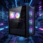STGAubron Gaming PC Computer Desktop  Intel Core i7 8th Gen up to 4.1GHz  GeForce RTX 3050 6G  16G DDR4  1T SSD  WiFi 6  BT 5.2  RGB Fan x4  Windows 11 Home