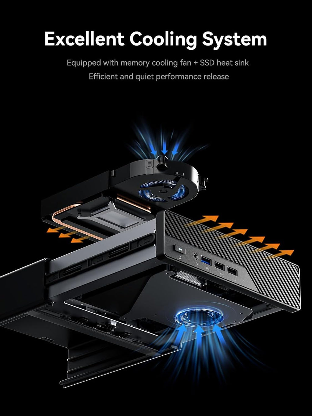 MINISFORUM MS-01-S1260 Mini PC Barebone with Intel Core i5-12600H vPro Enterprise Support 2x10Gbps SFP+LAN/2x2.5G RJ45/2xUSB4/HDIM/16xPCIe 4.0/M.2 NVMe SSD/U.2 NVMe SSD Mini Computer(No OS/RAM/SSD)