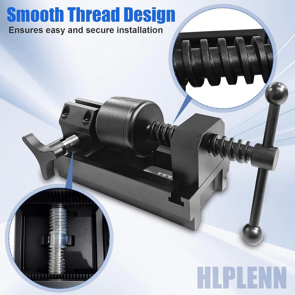 Fitting Installation Tool Kit for 4AN-12AN Hoses, Universal an Hose Assembly Tool & Fuel Line Fittings Removal Tool with 6 Dies (4,6,8,10,12AN) - Works with CPE & All Brands Fuel Lines