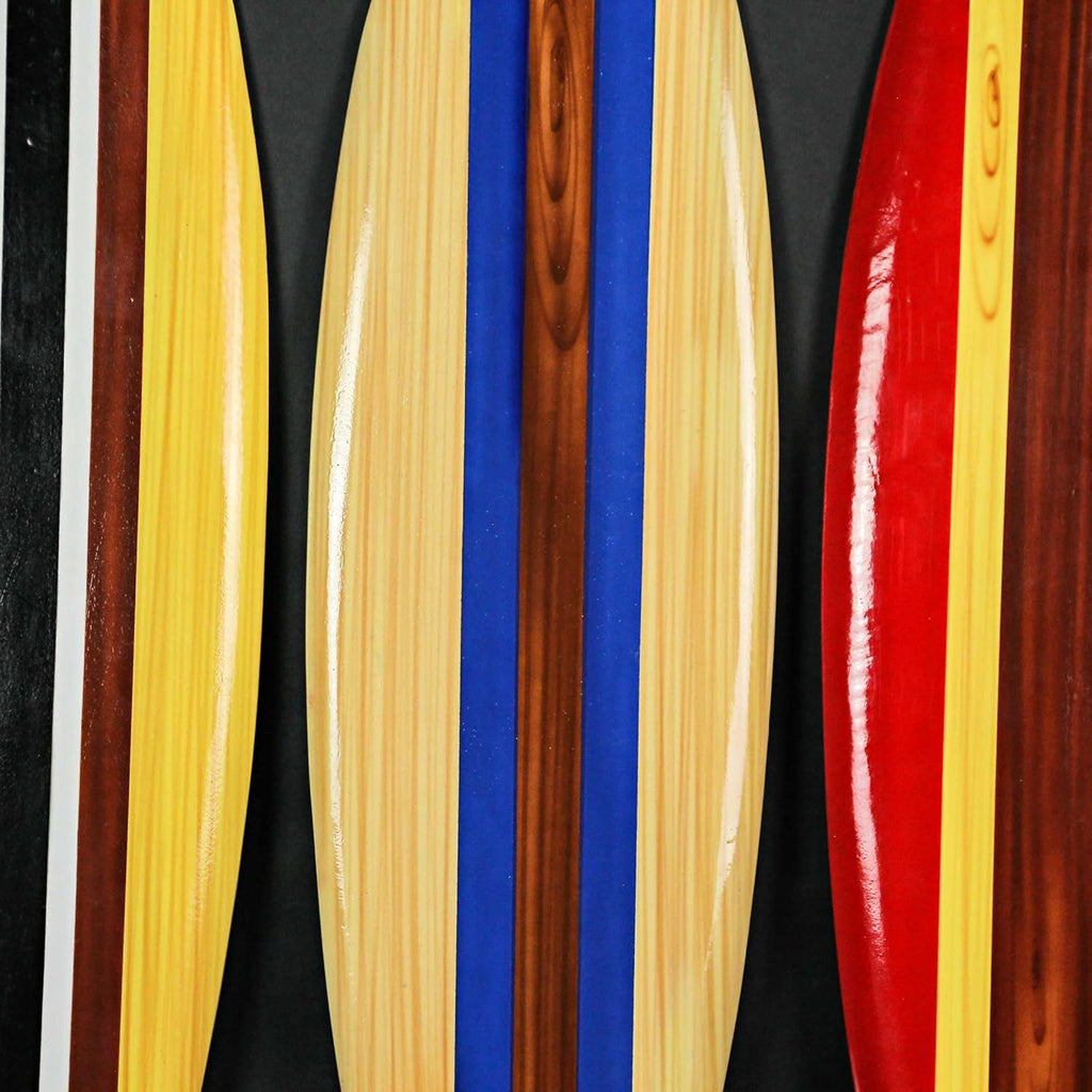 32 Inch Wooden Surfboard Decorative Wall Hanging Beach Decor