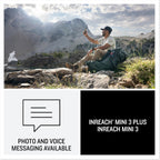 Garmin inReach® Mini 3 Plus  Rugged Global Satellite Communicator with Touchscreen Texting  Photo & Voice Messaging  Emergency SOS Messages & Battery Up to 350 Hours with 10-min inReach® Tracking