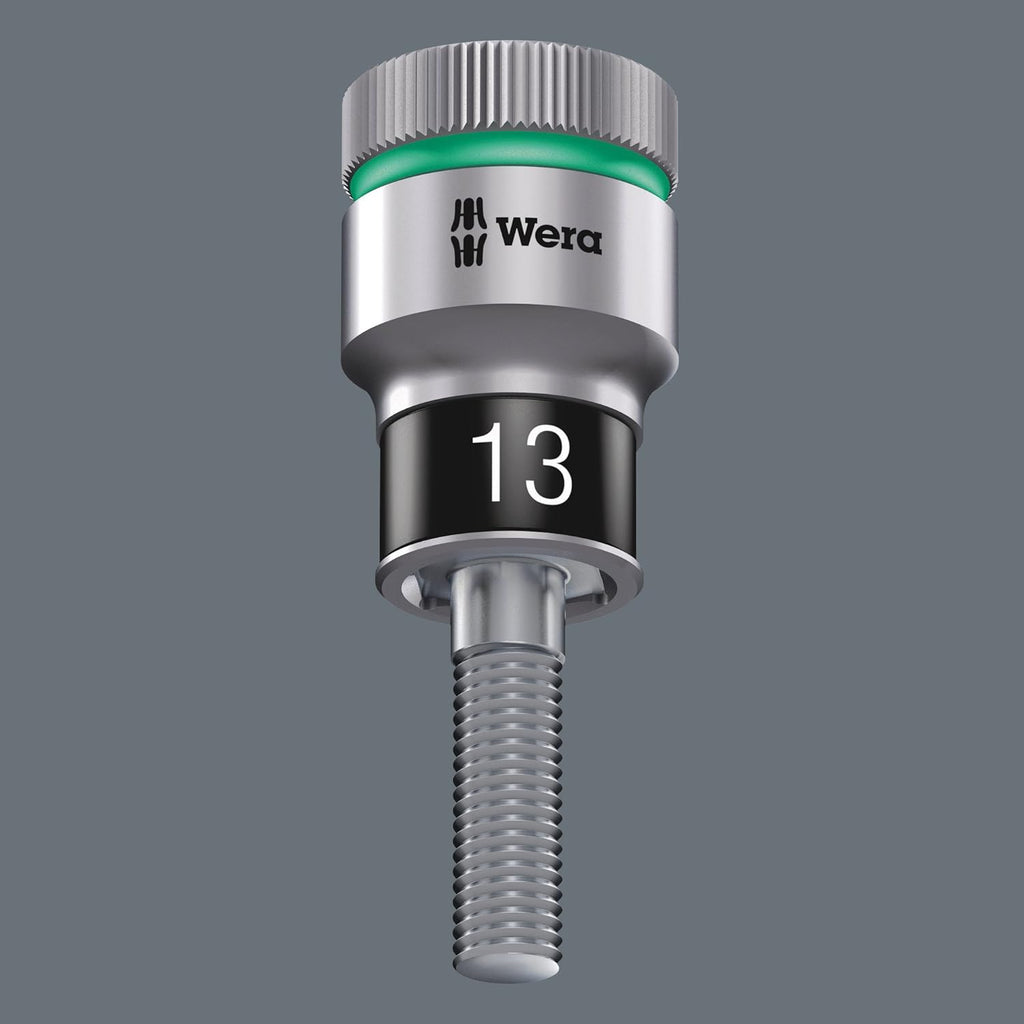 WERA 05004203001 8790 HMC HF 1 Zyklop Socket Set with 1/2" Drive, with Holding Function, 10 Pieces
