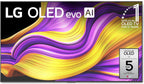 LG 65-Inch Class OLED evo AI 4K G5 Series Smart TV w/Dolby Atmos  Dolby Vision  HDR10  AI Super Upscaling 4K  Filmmaker Mode  Wow Orchestra  Alexa Built-in (OLED65G5WUA  2025) (Renewed)