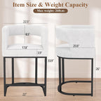 Westice Bar Stools Set of 3, 26” Seat Height Counter Height Stools with Curved Backrest, Barrel Sherpa Fabric Bar Chairs with Metal Frames, Upholstered Chairs for Kitchen Island, Pub, Club, Beige