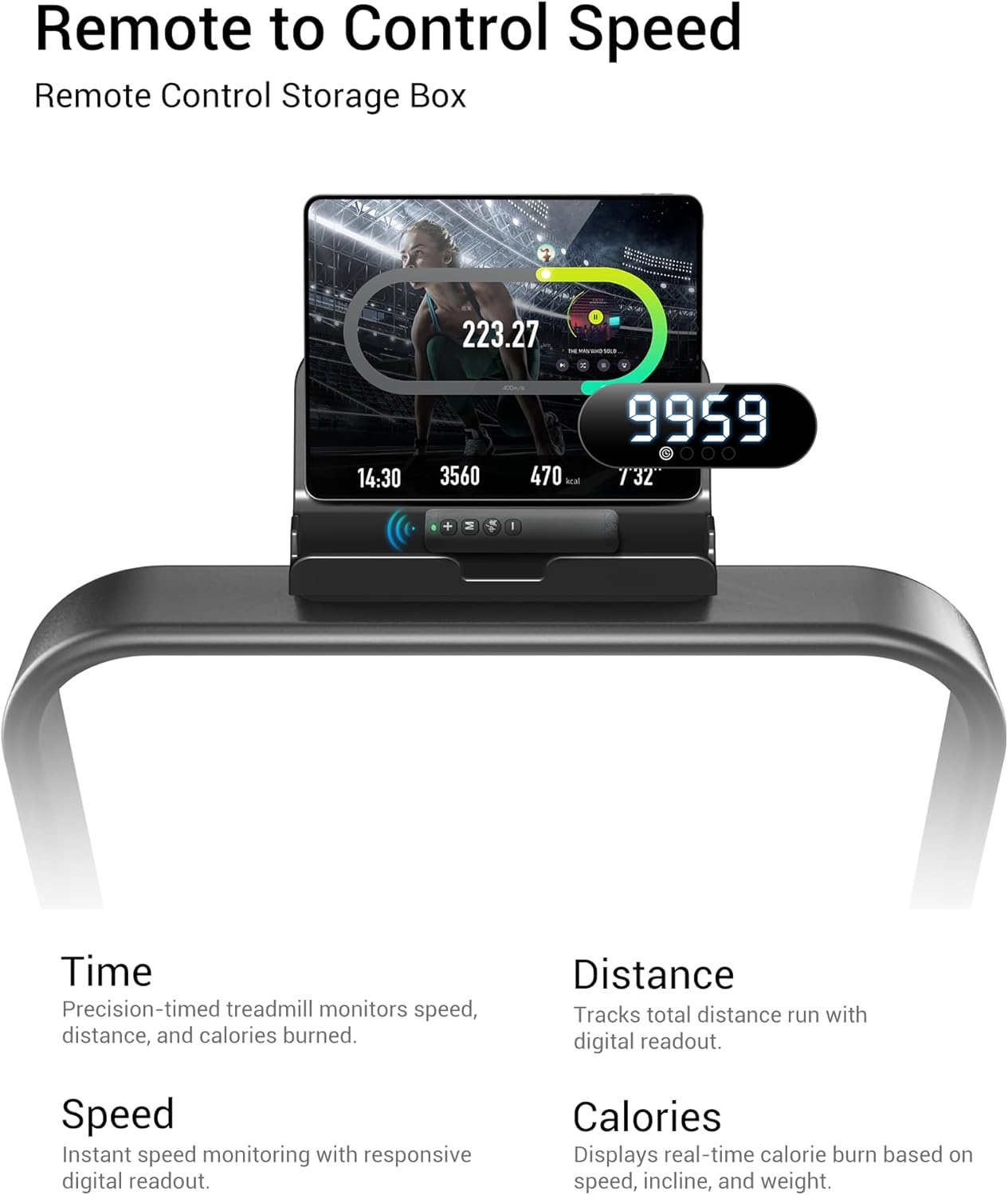 3-in-1 Foldable Treadmill with 300 LBS Capacity, 15% Walking Pad Treadmills for Home and Office, 2.5 HP Under Desk Treadmill with Quiet Brushless
