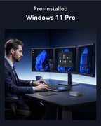 ACEMAGIC M1 Mini PC Windows 11 Pro  Intel Core i9 13900HK 32GB RAM 1TB SSD Computers(14C/20T up to 5.4GHz)  Small Desktop for Business Home Office Everyday Use  Beat i9-12900HK/R7 7840HS/6800H 54W MAX