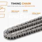 Autoexact Engine Timing Chain Kit w/VVT Sprocket & Tensioner Compatible with 4Cyl 2.4L Ecotec 2006-2017 Buick Chevy GMC Pontiac Saturn - Equinox Malibu Terrain HHR Verano Cobalt G6 Captiva 12588387