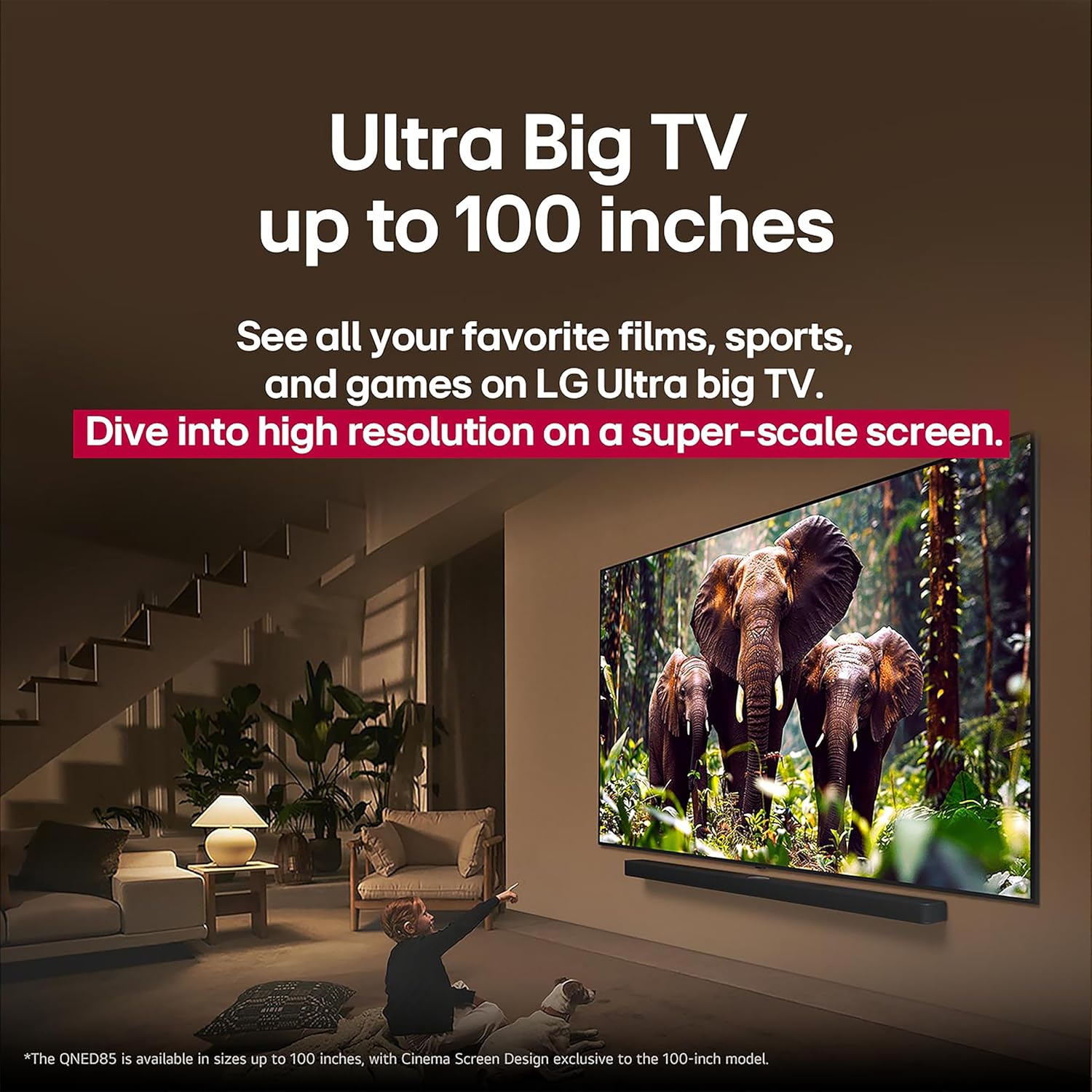 LG 75-Inch Class QNED evo AI QNED85A Series Mini LED 4K Smart TV w/AI Picture  AI Sound  HDR10  AI Super Upscaling 4K  Filmmaker Mode  Wow Orchestra  Alexa Built-in (75QNED85AUA  2025)