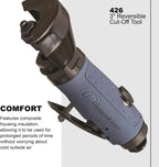 Ingersoll Rand 426 Air Reversible Cutoff Tool, 20,000 rpm, Includes 5 Cutoff Wheels