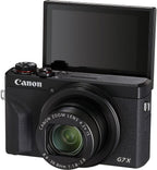 Canon PowerShot G7 X Mark III Digital Camera | 20.1MP 1-Inch Sensor  4.2X Optical Zoom  4K UHD Video  Wi-Fi & Bluetooth | Vlogging & Travel Camera with Bag and 64GB Card