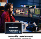 Gigastone 【NAS Certified】 High Endurance SSD 1TB (2-Pack) Up to 550MB/s TLC Flash with SLC Caching 24/7 Reliable for Gaming/PC/NAS SSD 5-Year Warranty 2.5" SATA Internal Solid State Drives RAID Disk