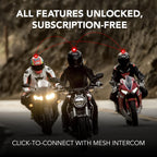 Sena 50S Motorcycle Jog Dial Communication Bluetooth Headset w/Sound by Harman Kardon Integrated Mesh Intercom System Premium Microphone & Speakers