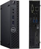 Dell OptiPlex 3060 Micro PC with Intel Core i3-8100T 3.1 GHz, 8GB RAM, 128GB Solid State Drive, Windows 11 Pro (Renewed)