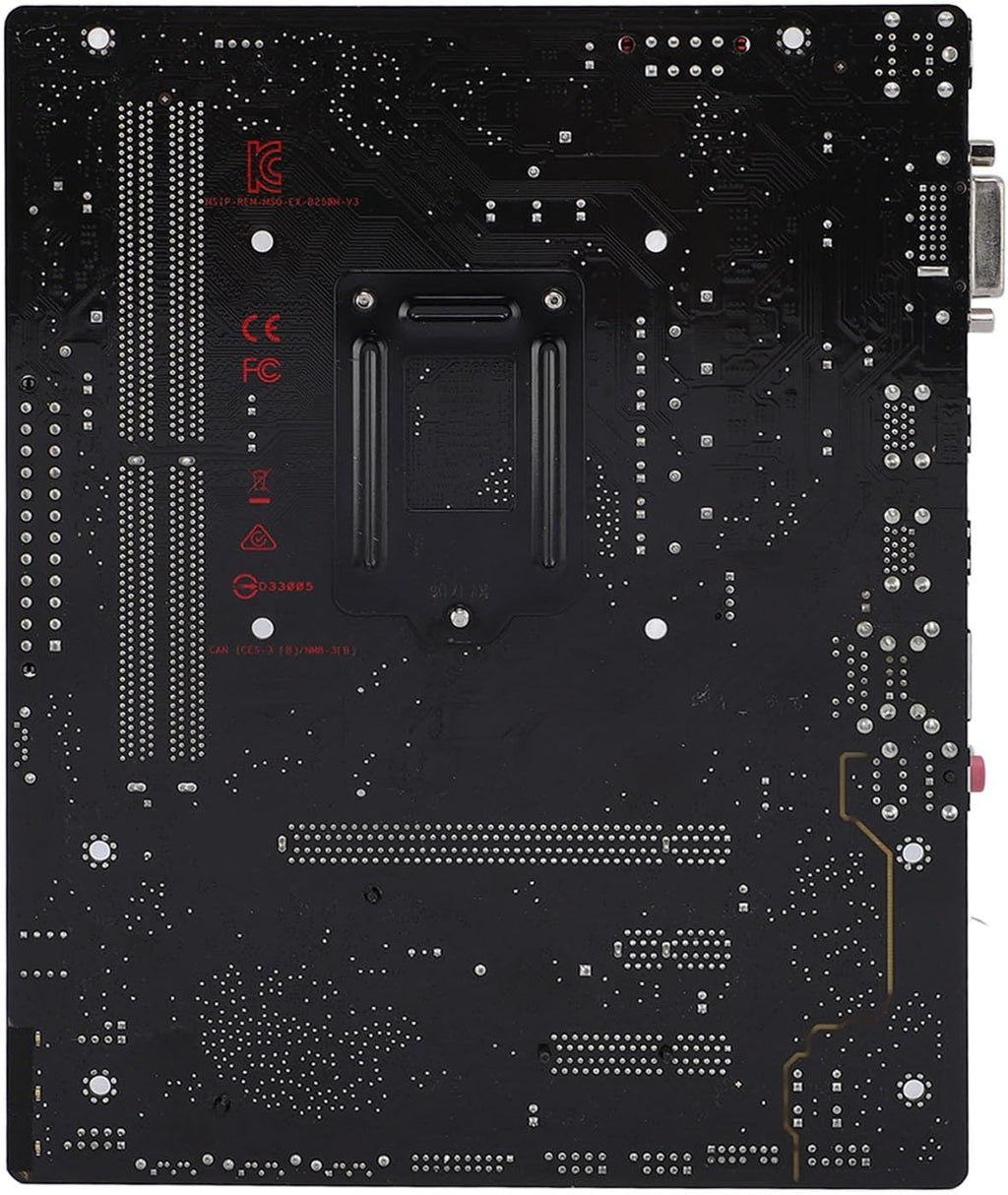 XUMIUZIY B250M V3 Desktop Motherboard, M ATX 2 DDR4 DIMM Slot for LGA 1151 7th 6th Gen Core i7 i5 i3 14nm CPU Processor, with PCI E 3.0, DVI Output, ALC887 8 Channel Sound Chip