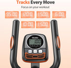 Niceday Elliptical Machine, 15.5 20IN Stride, 16 Levels, 500LB Capacity